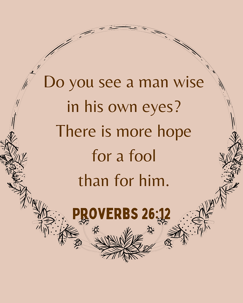 Day 26 – Humility / The Gateway to Wisdom
